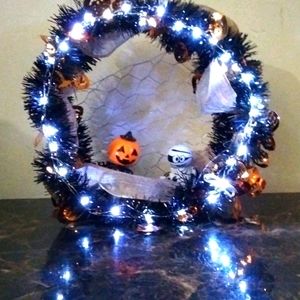 Halloween wreath